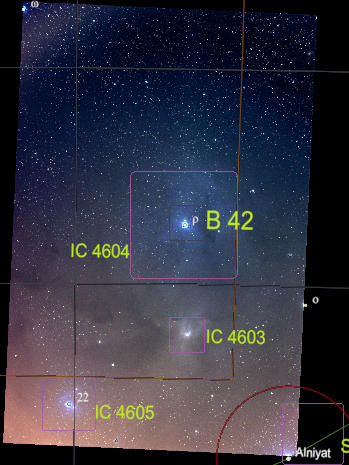 B Rho Oph Annotated